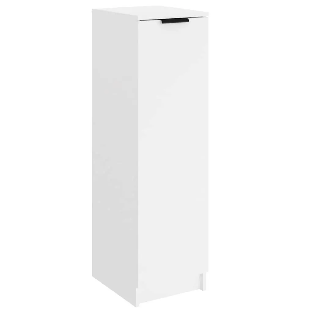 Shoe Cabinet Storage Organiser with Door Shelves 30W x 35D x 100H cm White