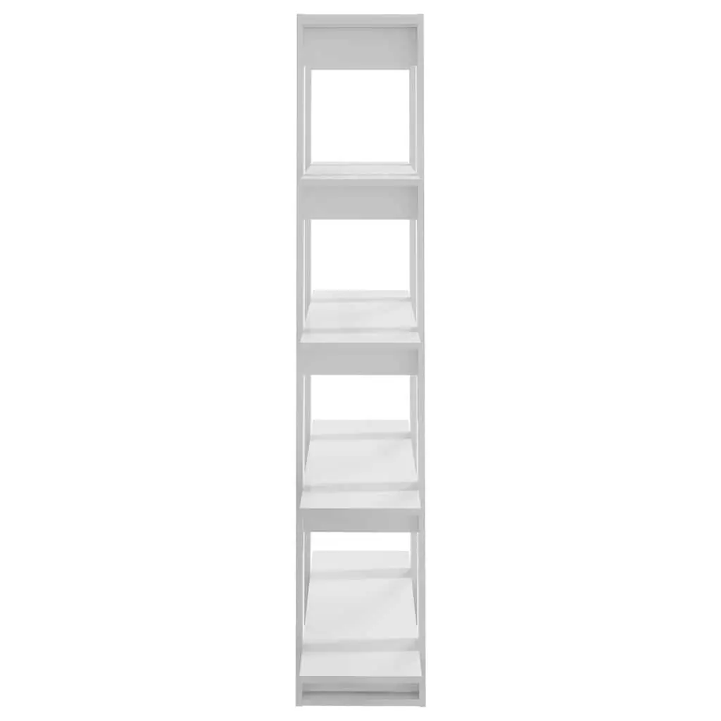 Book Cabinet Room Divider Storage 100x30x160cm High Gloss White