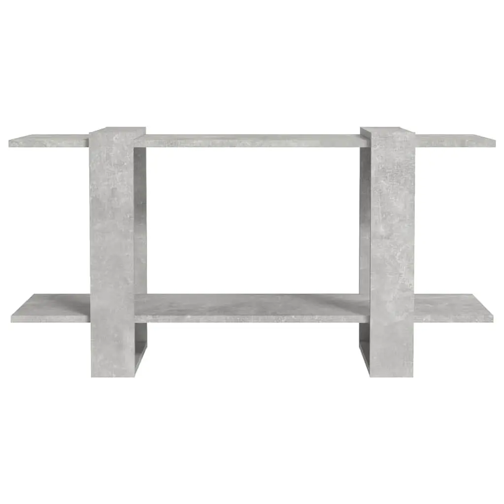 Book Cabinet Grey Bookshelf Storage Organiser 100x30x51cm