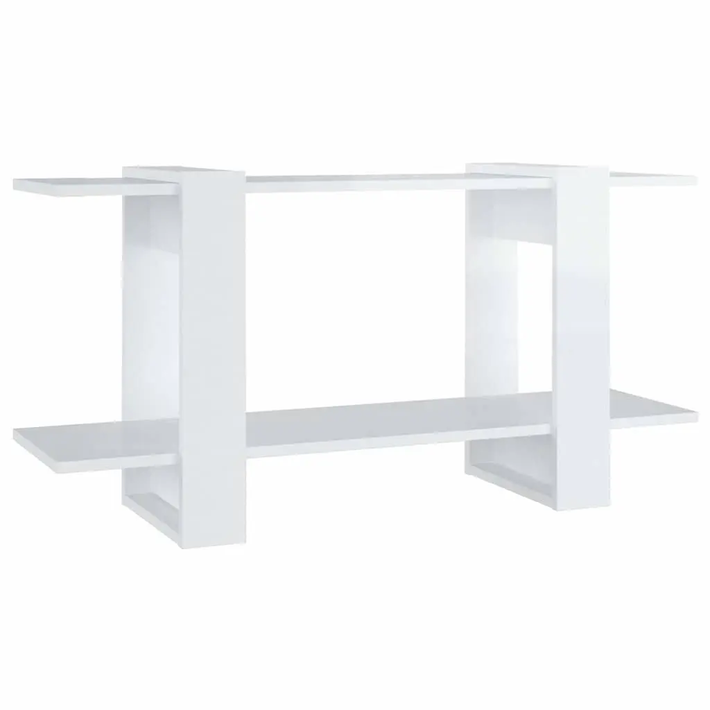 High Gloss White Book Cabinet for Storage Needs