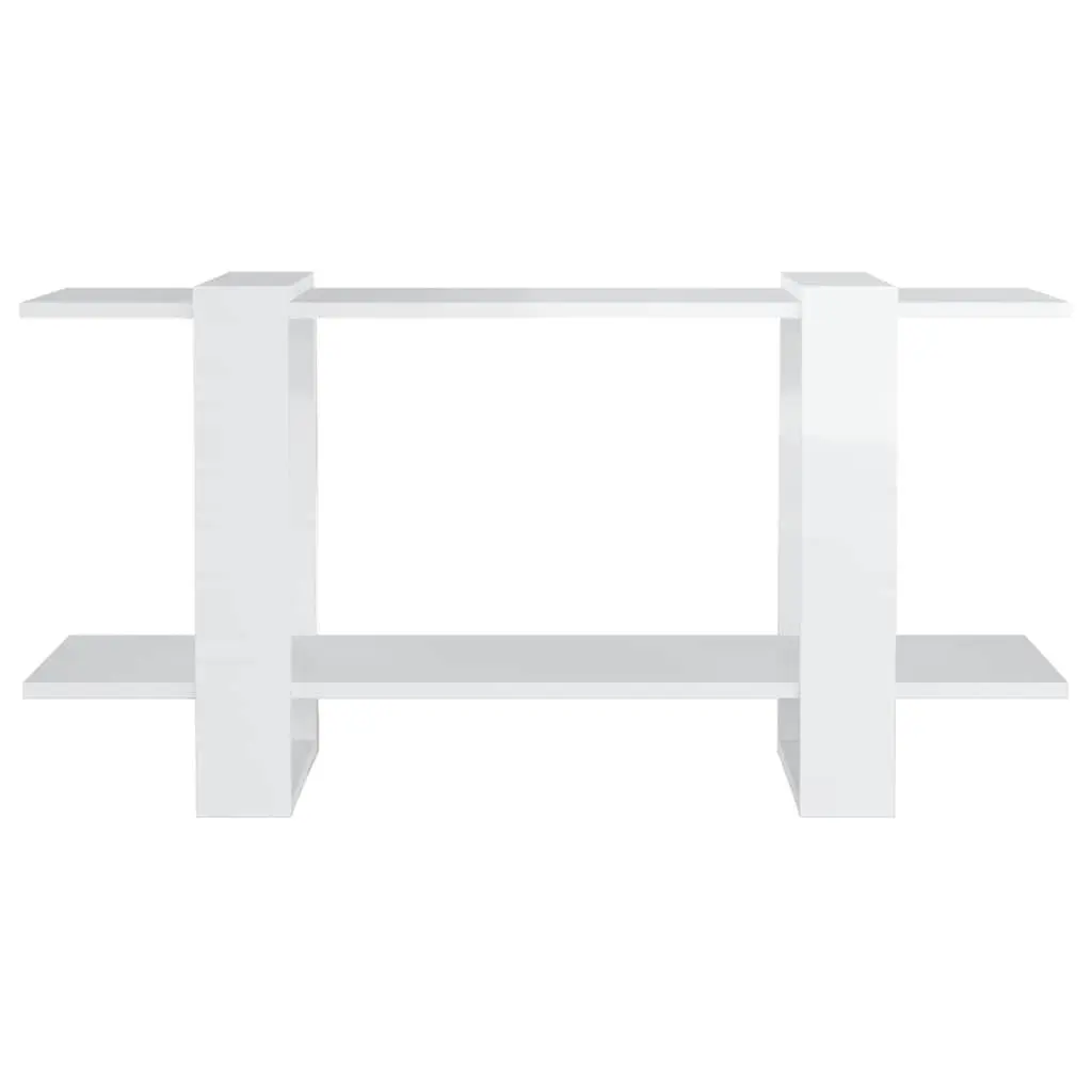 High Gloss White Book Cabinet for Storage Needs