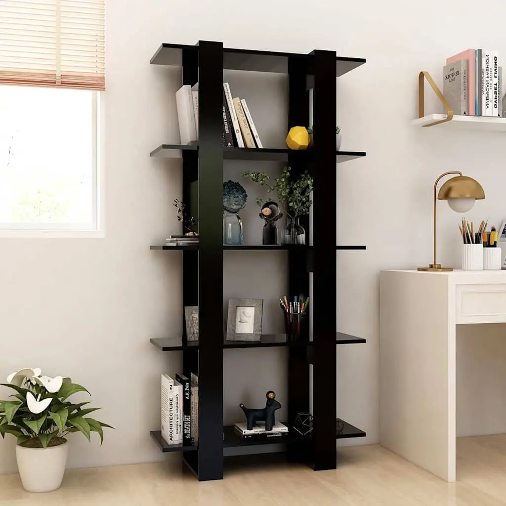 Black Book Cabinet for Storage & Style