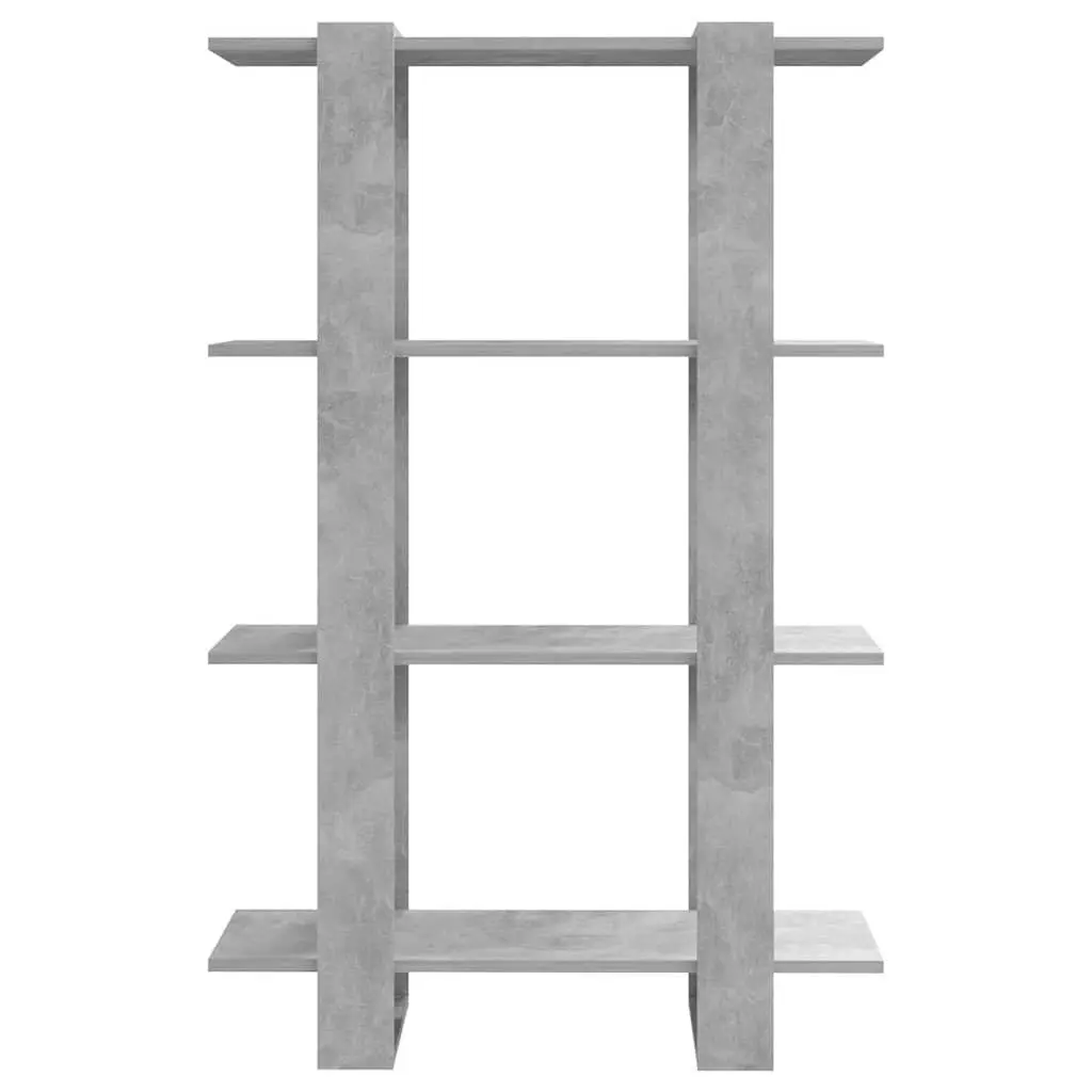 Grey Wooden Shelving Unit for Storage