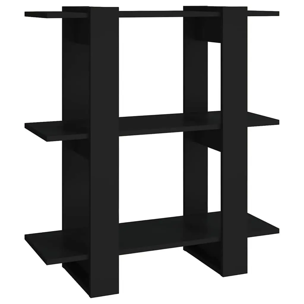 Black Wooden Bookcase for Storage Needs