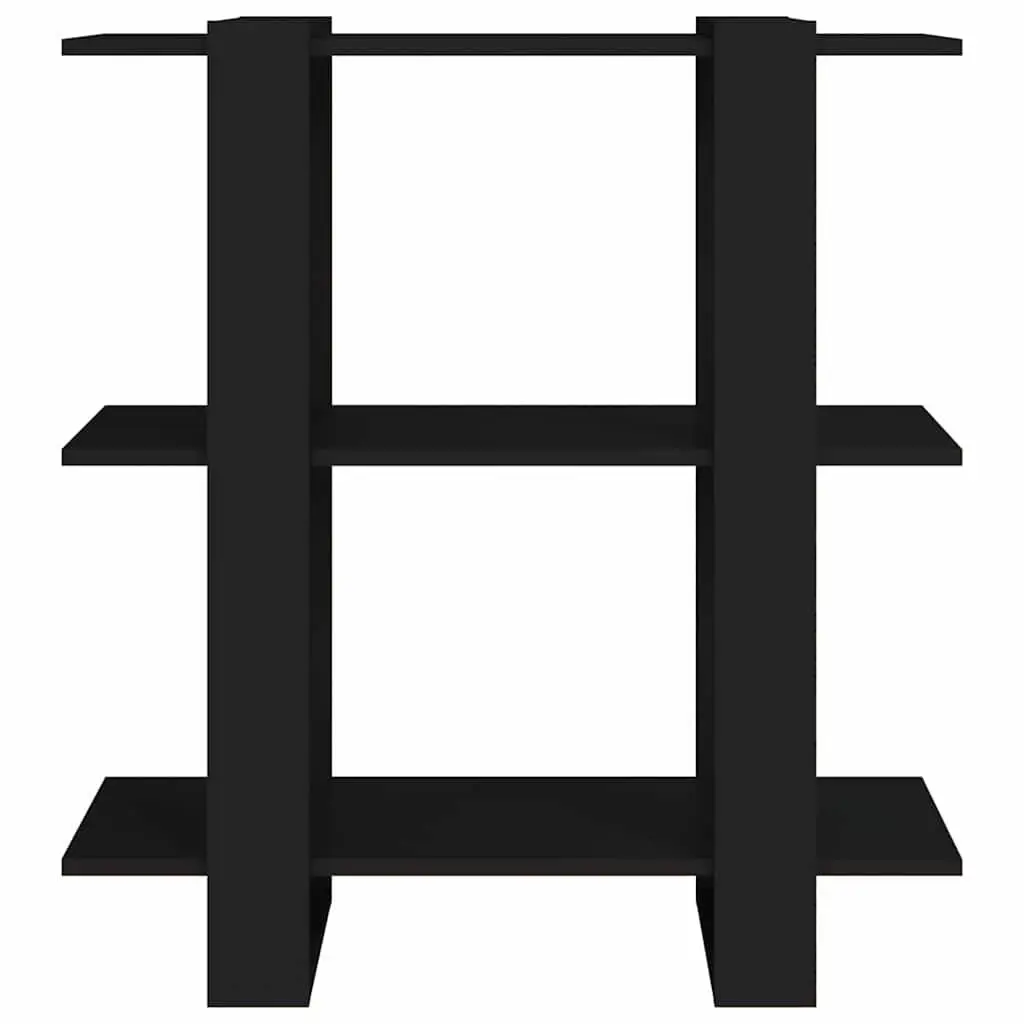 Black Wooden Bookcase for Storage Needs