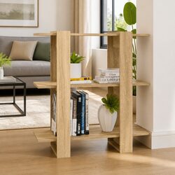 Durable Wooden Book Cabinet with Ample Storage Space