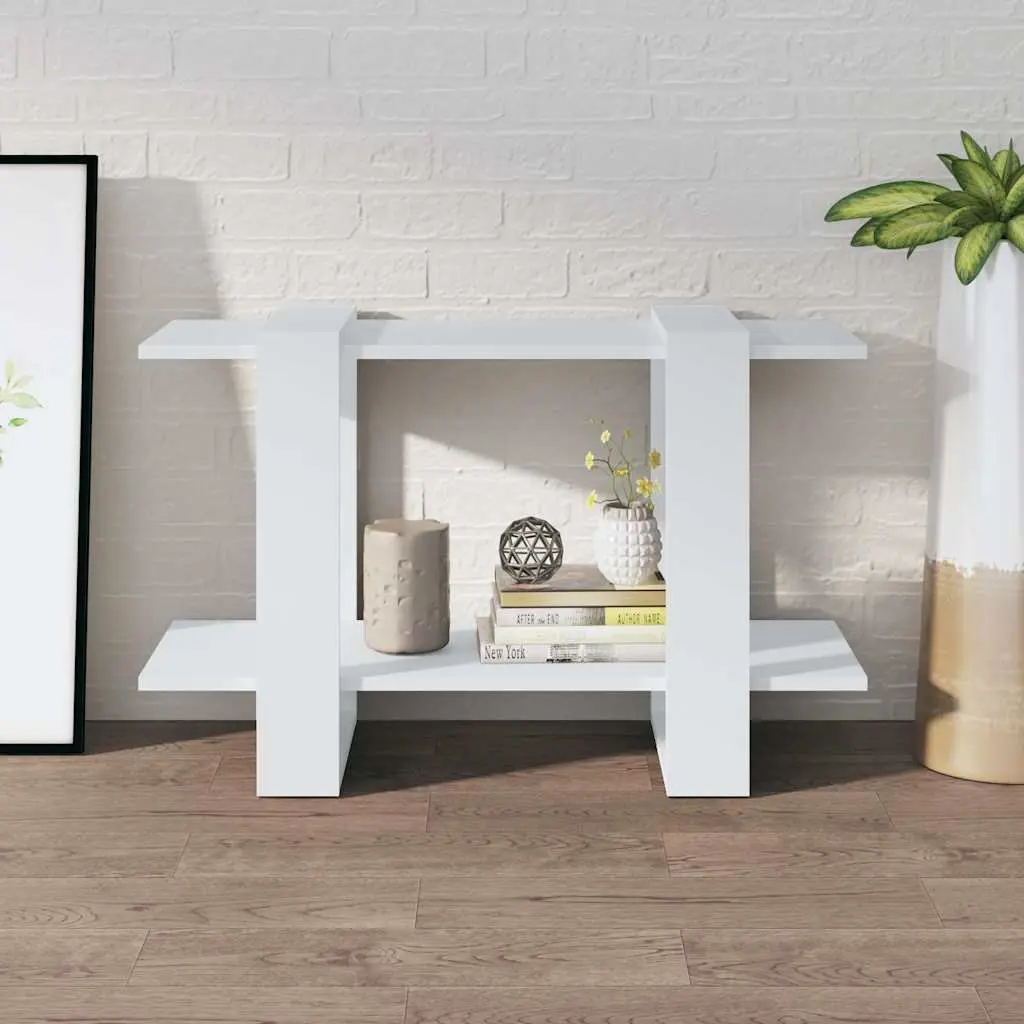 White Book Cabinet with Ample Storage