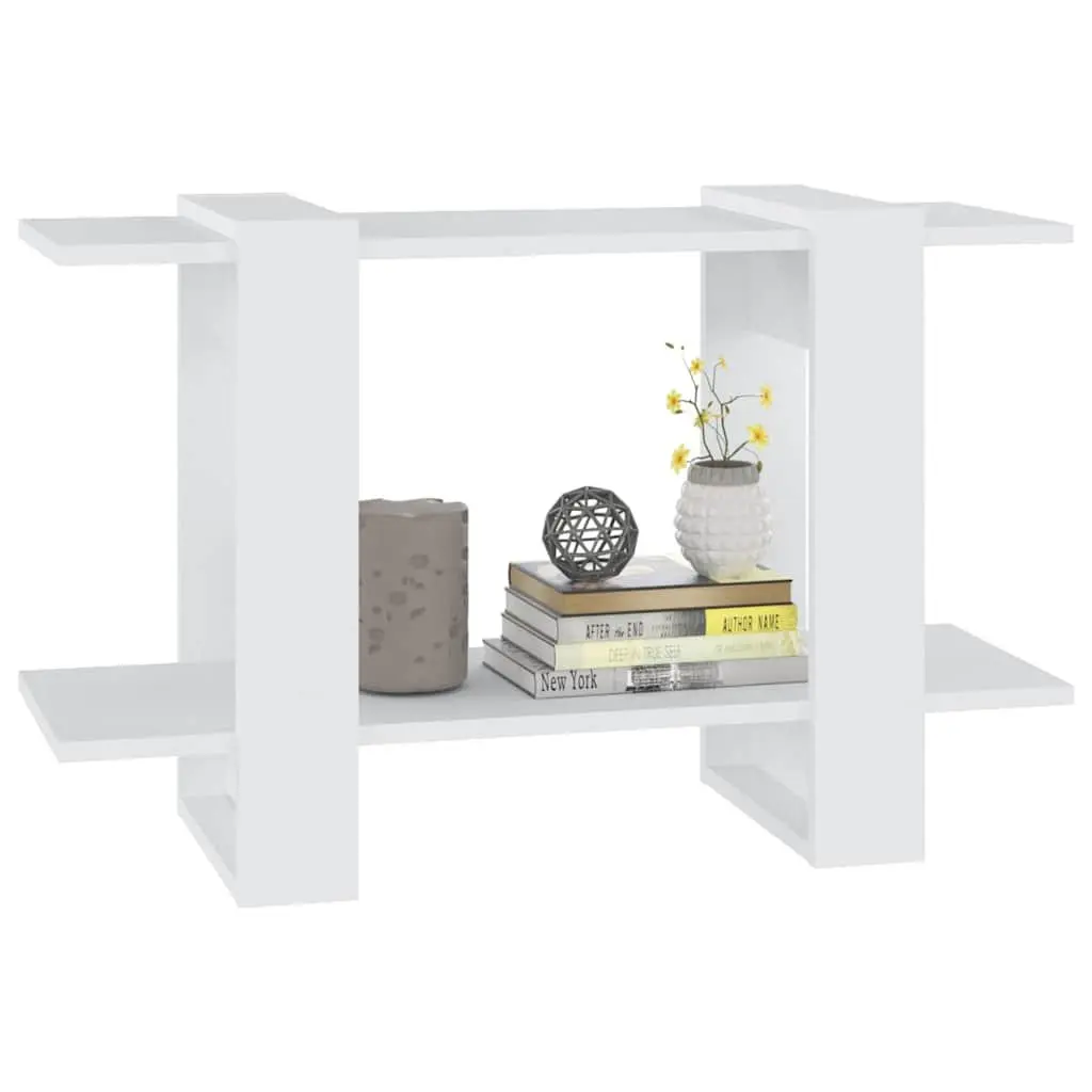 White Book Cabinet with Ample Storage