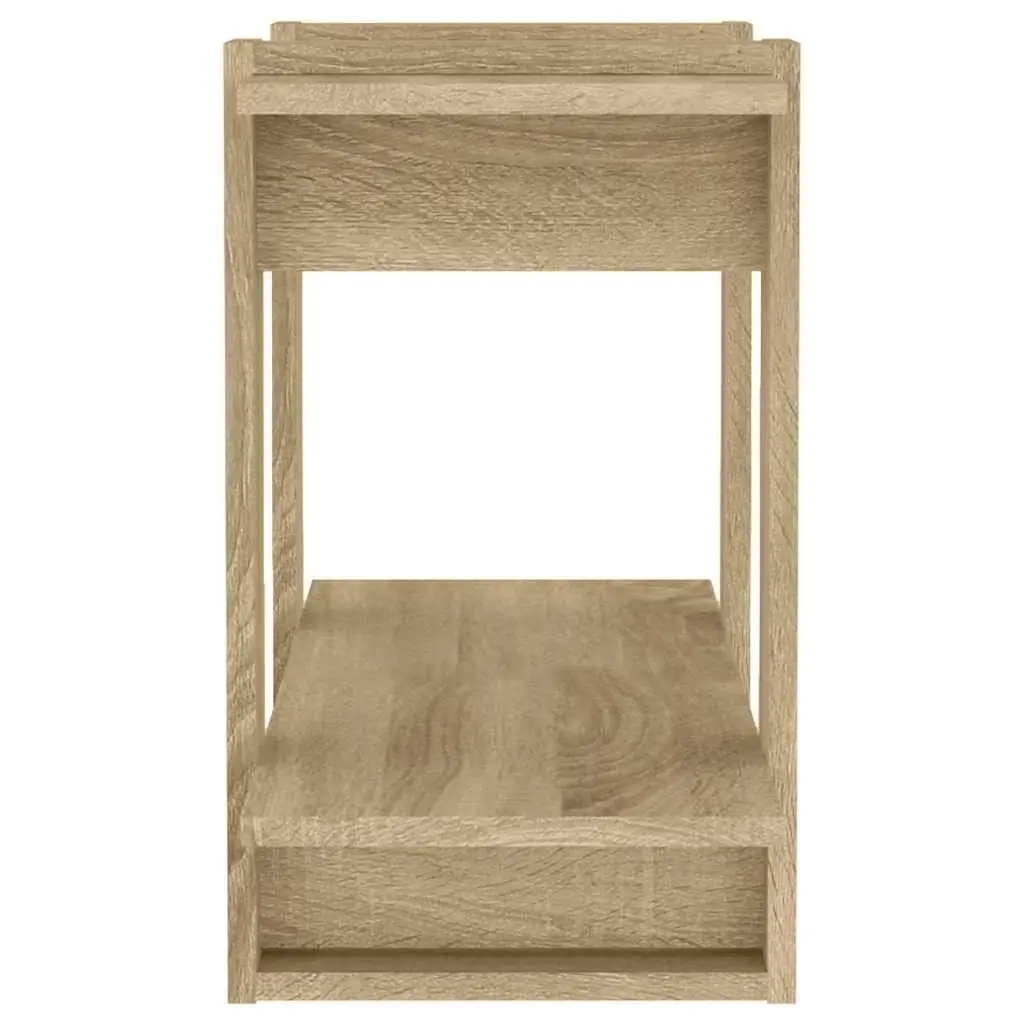 Book Cabinet Room Divider Shelving Unit Storage Organiser 80 x 30 x 51 cm Brown