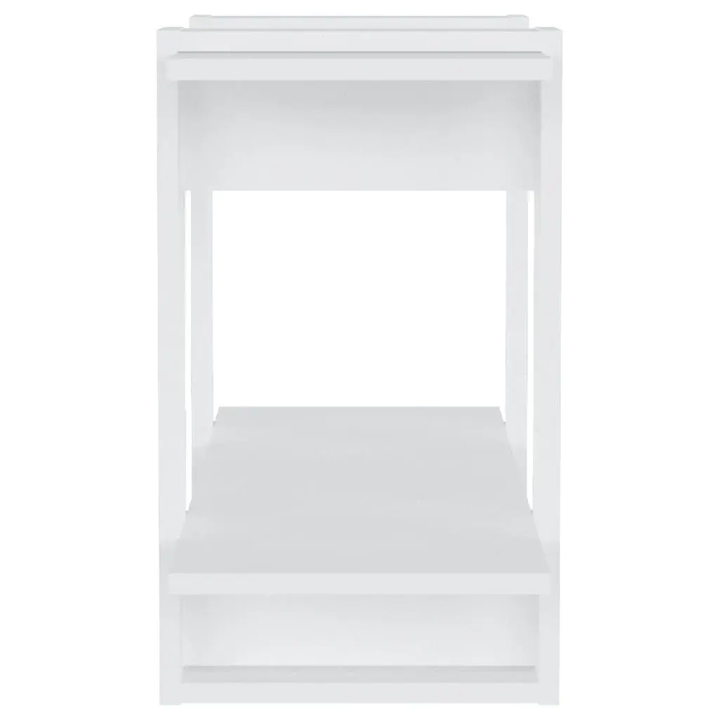 High Gloss White Book Cabinet