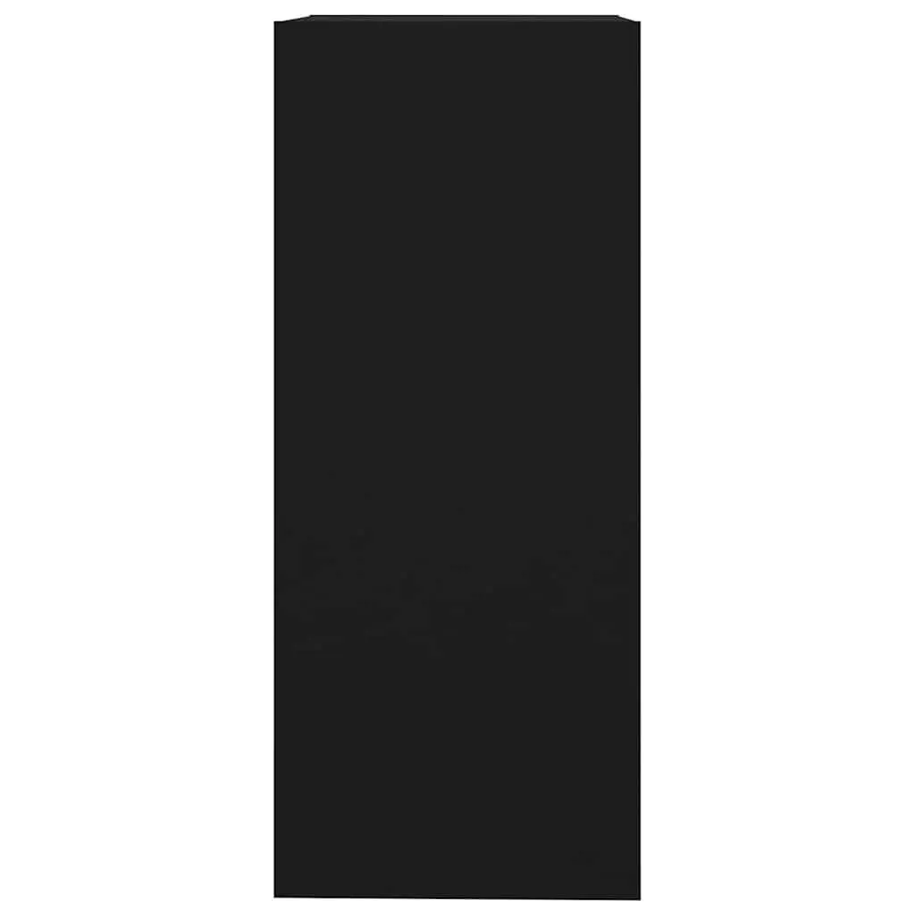 Black Room Divider and Book Cabinet for Storage