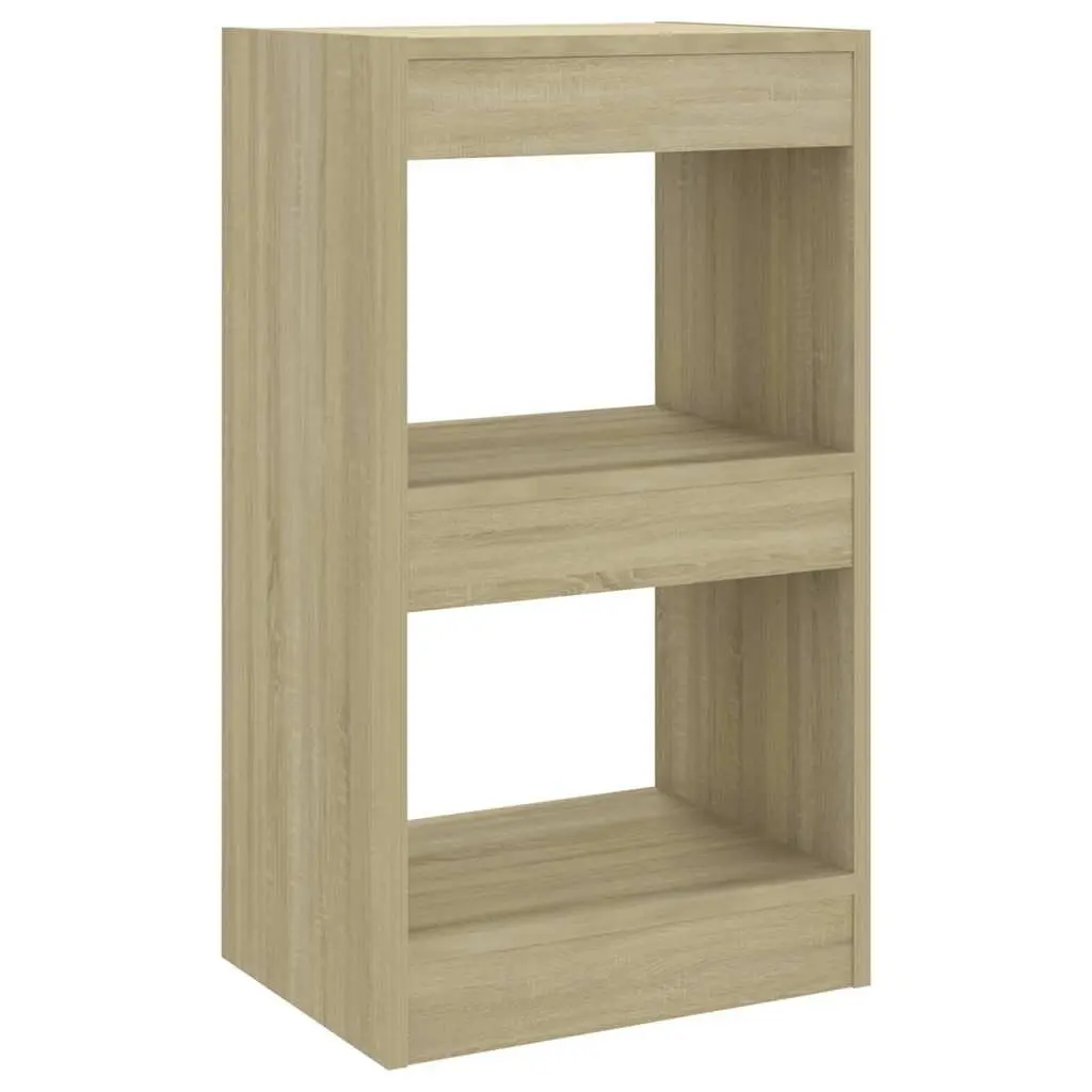 Book Cabinet Room Divider Storage Shelving Unit 40x30x72cm Brown