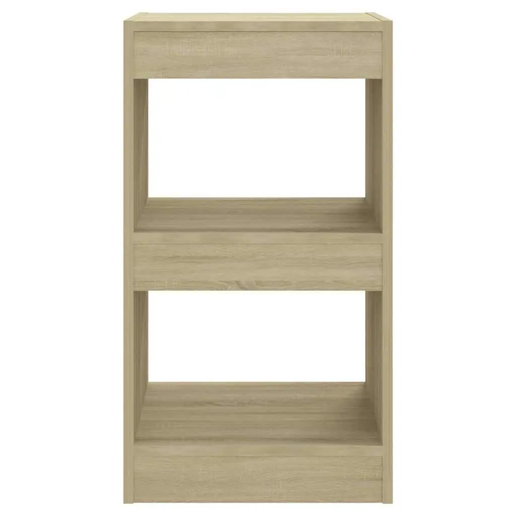 Book Cabinet Room Divider Storage Shelving Unit 40x30x72cm Brown