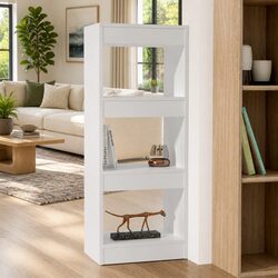 Reliable White Book Cabinet for Storage and Style