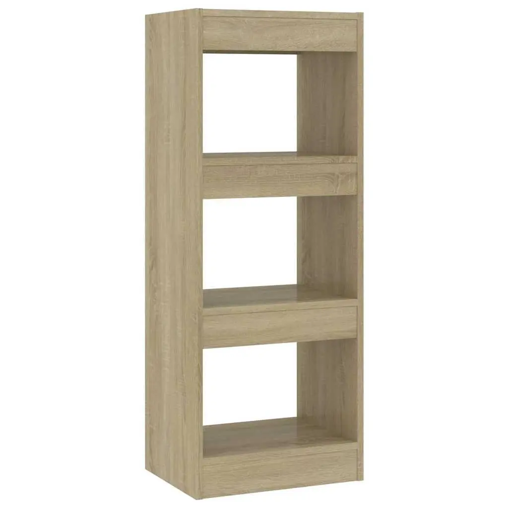 Book Cabinet Room Divider Shelving Unit Brown Wooden Storage Organiser
