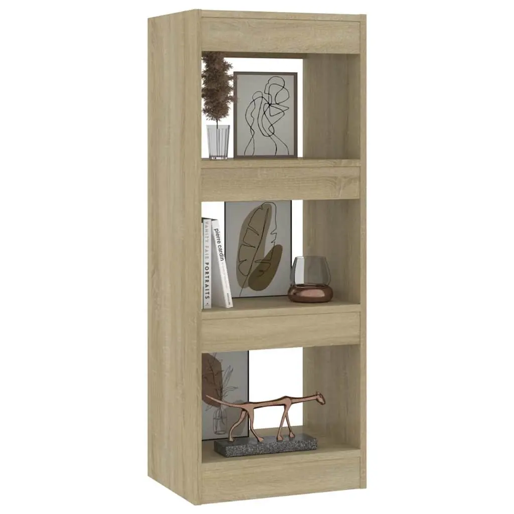 Book Cabinet Room Divider Shelving Unit Brown Wooden Storage Organiser