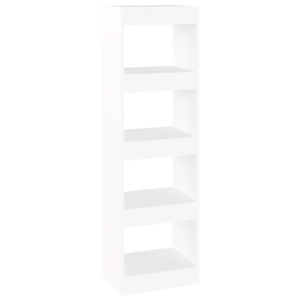 Book Cabinet Storage Organiser 40x30x135cm White