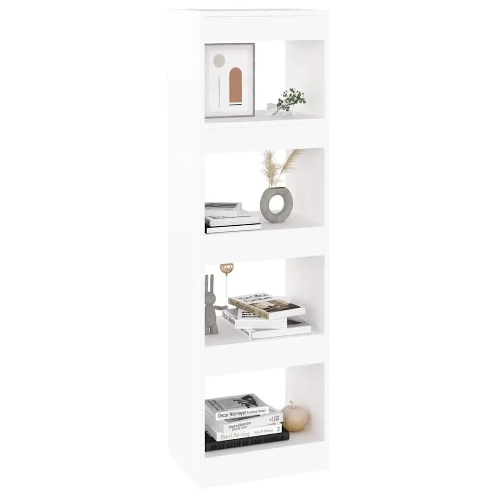 Book Cabinet Storage Organiser 40x30x135cm White