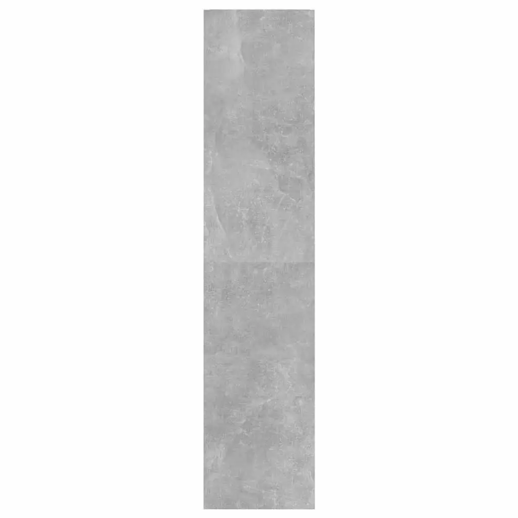 Book Cabinet Room Divider Storage Shelf 40 x 30 x 135 cm Grey