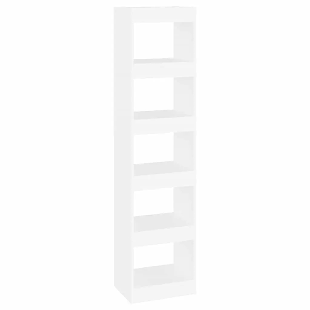 Book Cabinet Room Divider White Storage Bookshelf Organiser Standing Shelf