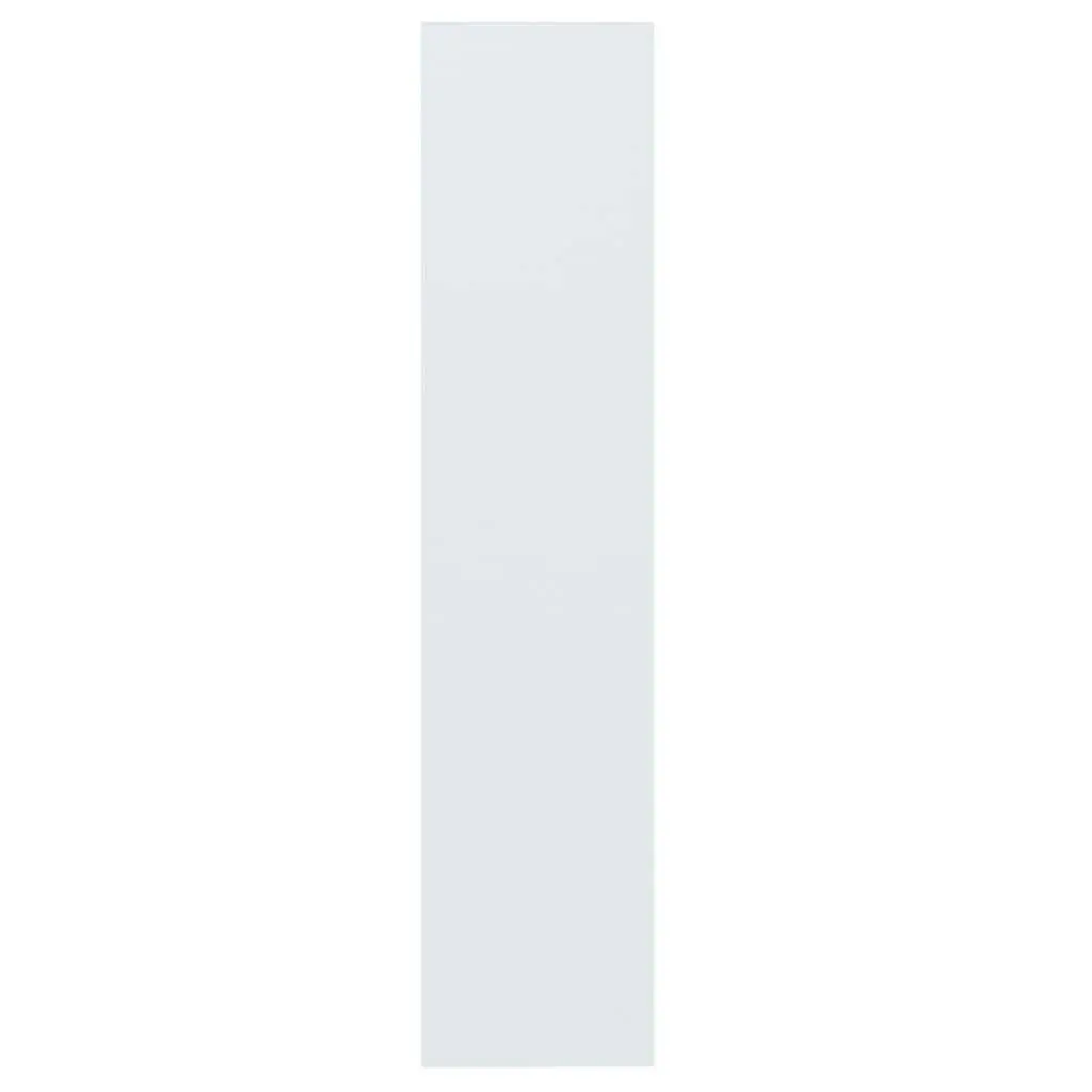 White High Gloss Book Cabinet for Storage Needs