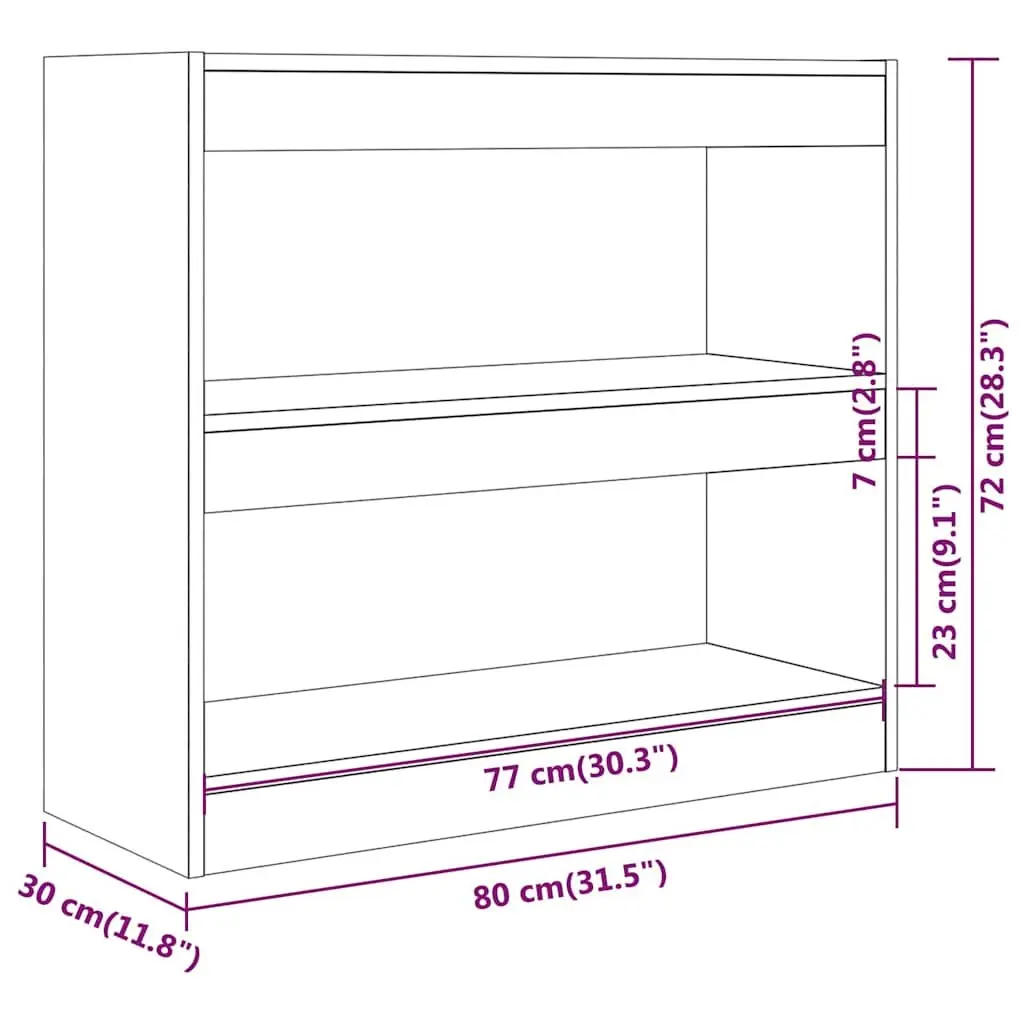 Book Cabinet Room Divider Grey Shelving Storage Bookcase Standing Shelf