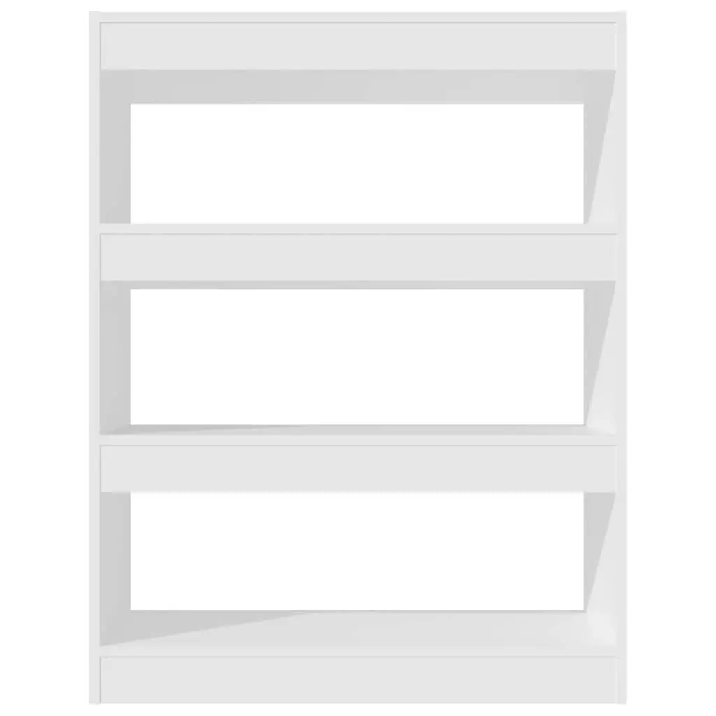 White Book Cabinet with Ample Storage