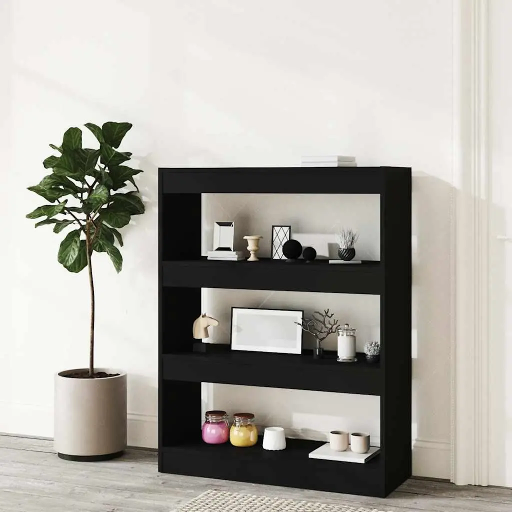Black Book Cabinet for Home Organization