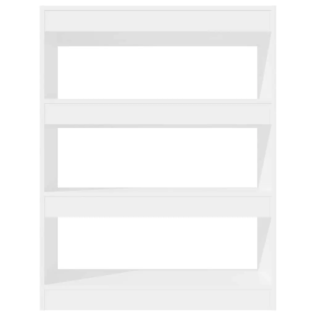 White Book Cabinet with Ample Storage