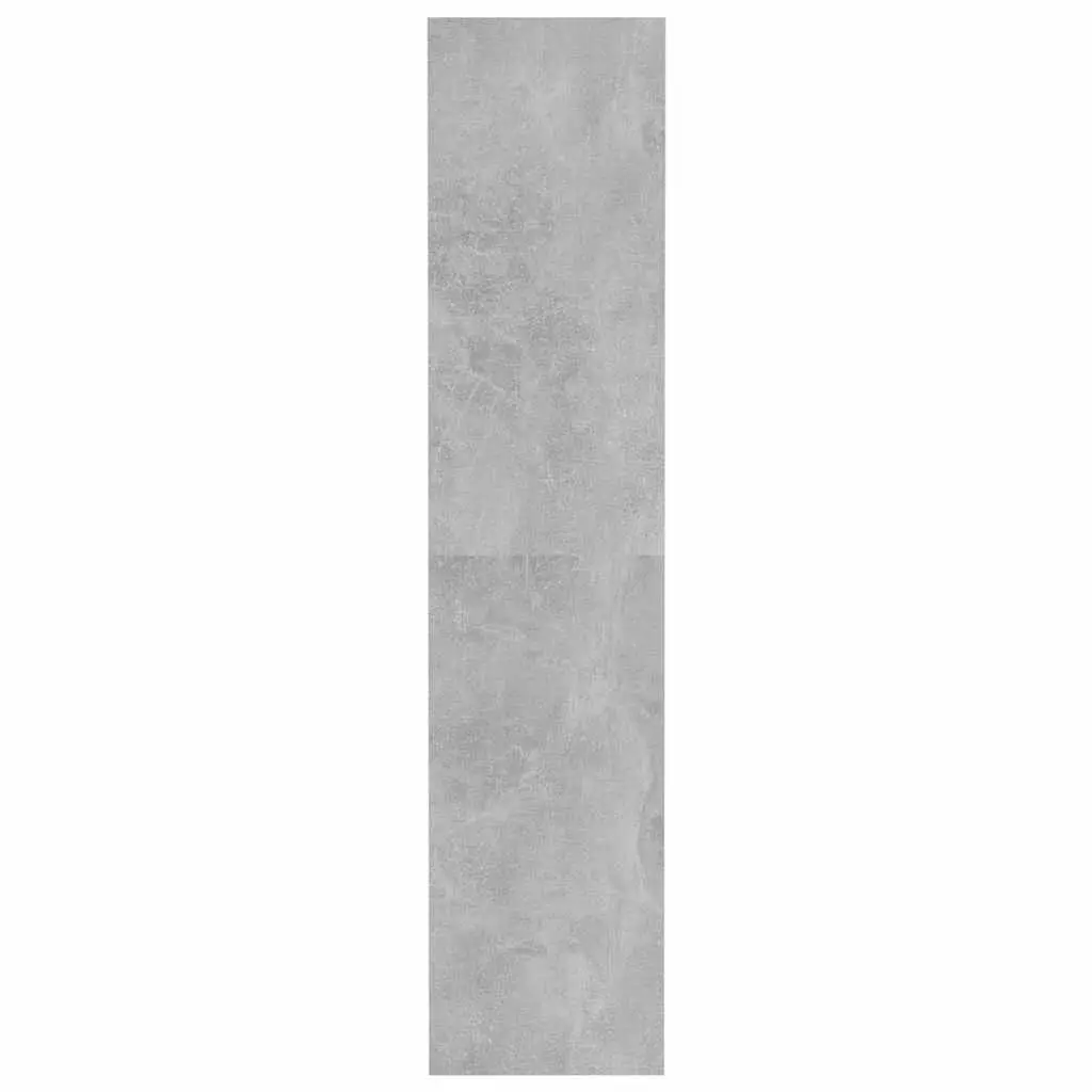 Book Cabinet Room Divider Shelving Unit Grey Engineered Wood Storage Bookshelf