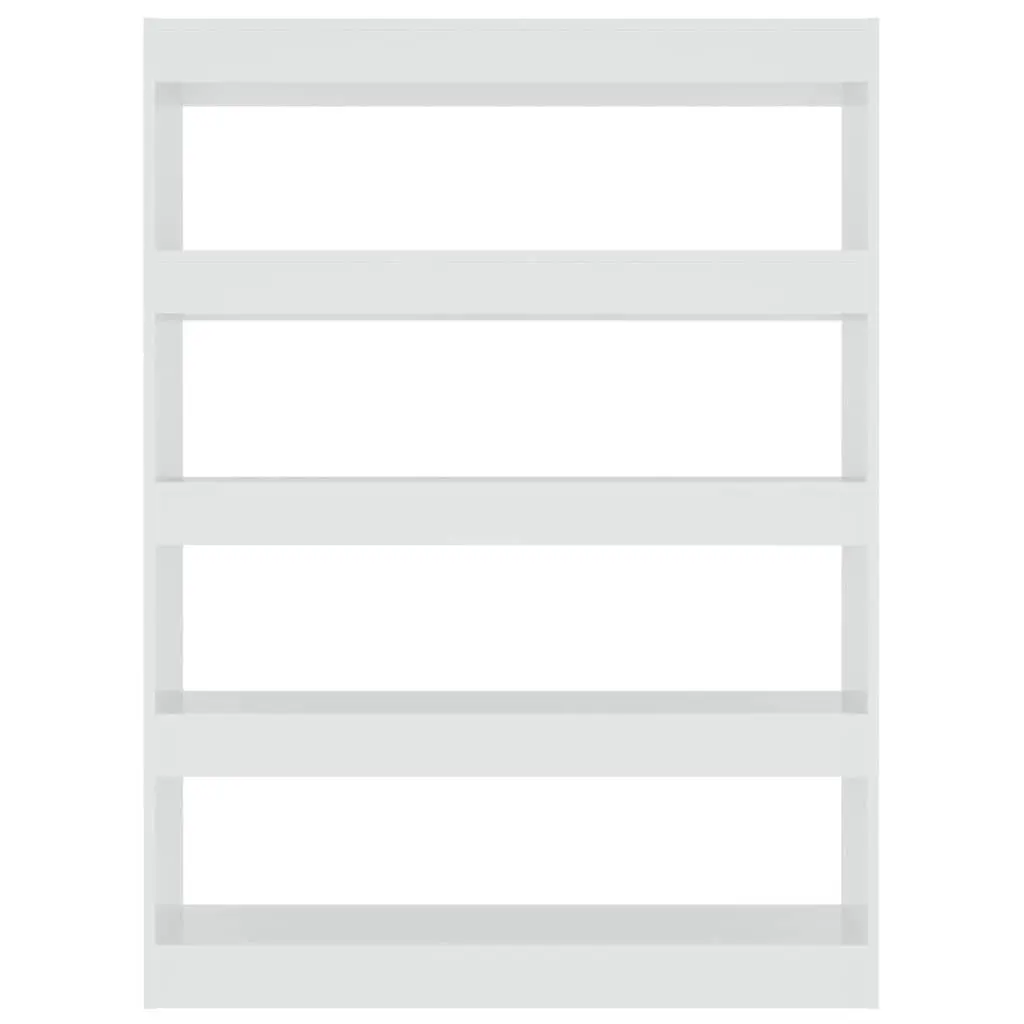 High Gloss White Book Cabinet Room Divider Shelving Unit Storage Organiser