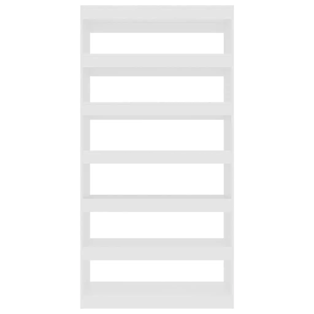 White Book Cabinet 100x30x198 cm for Storage