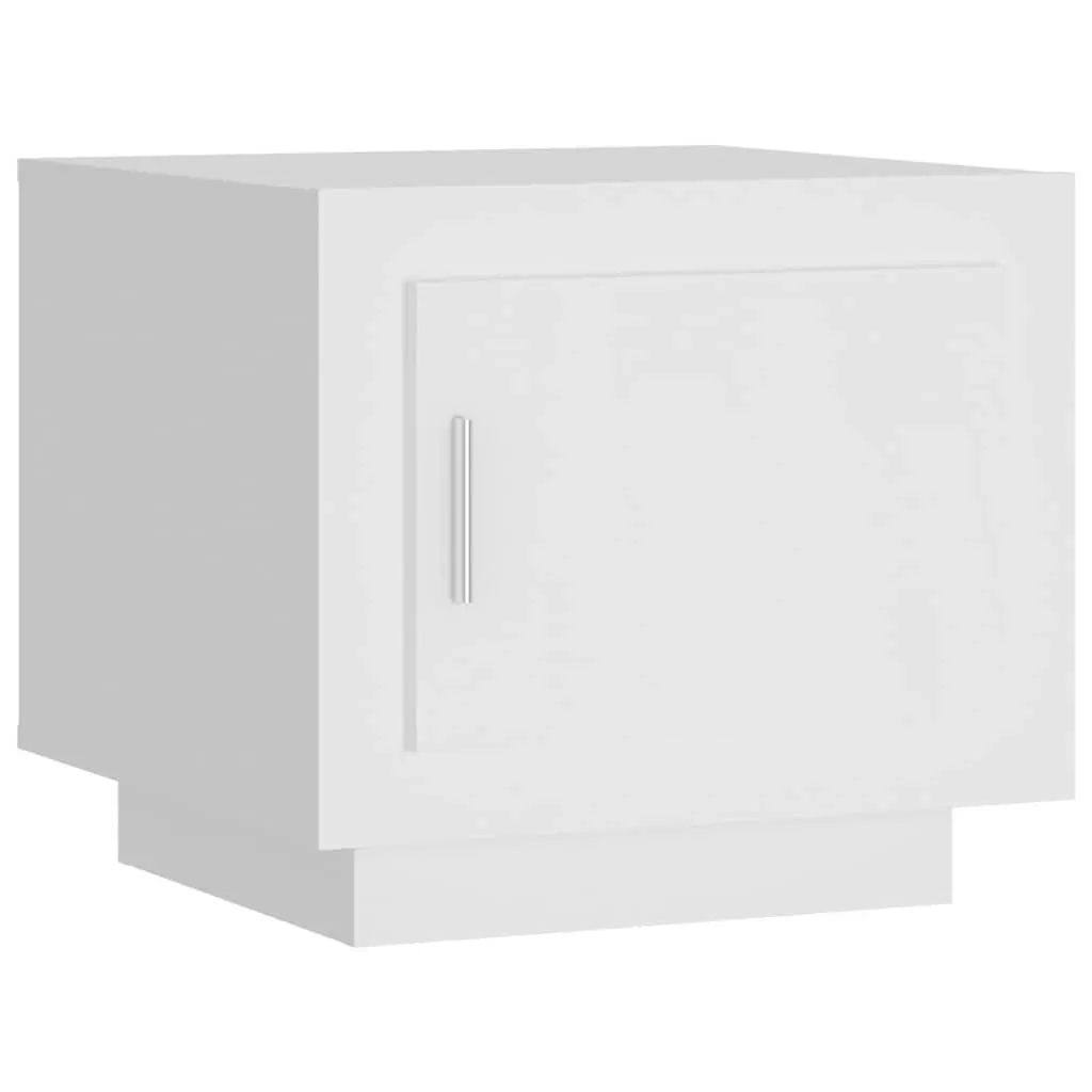 Coffee Table White Storage Cabinet Accent Furniture Living Room Couch Side Table