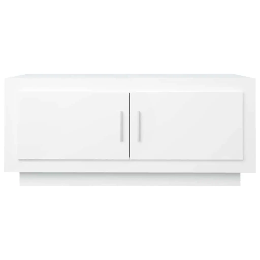White Coffee Table with Ample Storage