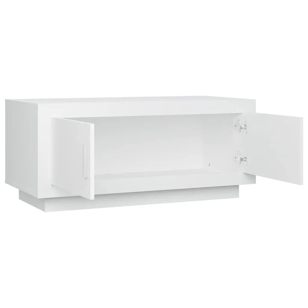 White Coffee Table with Ample Storage