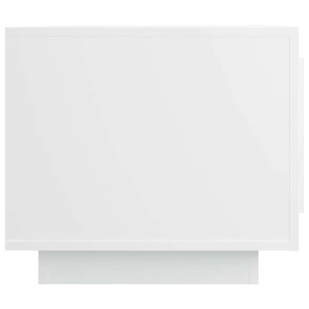 White Coffee Table with Ample Storage