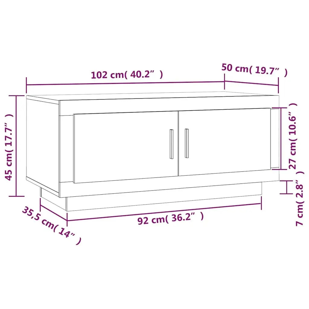 White Coffee Table with Ample Storage