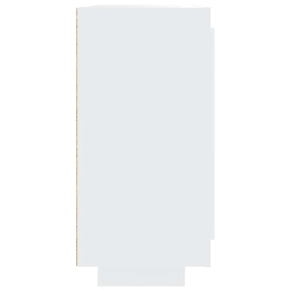 Sideboard Storage Cabinet Living Room Bedroom 92 x 35 x 75 cm White