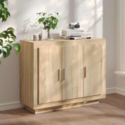 Practical Sideboard Cabinet in Brown - Great Value