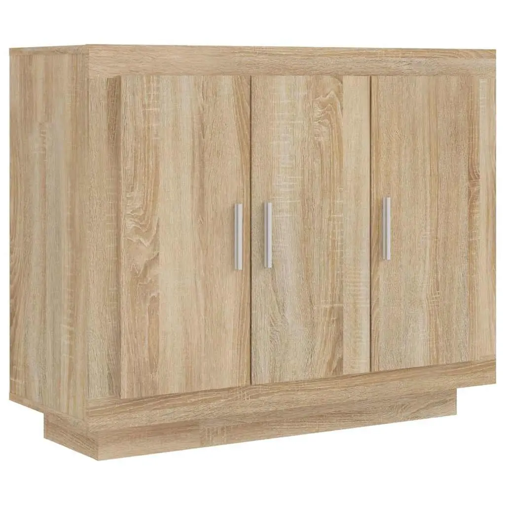 Sideboard Cabinet Storage Furniture 92x35x75 cm Brown