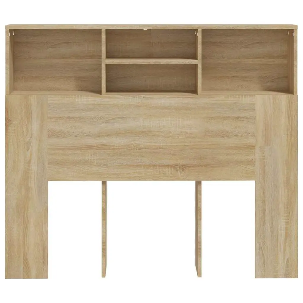 120cm Wall-Mounted Headboard Cabinet for Storage
