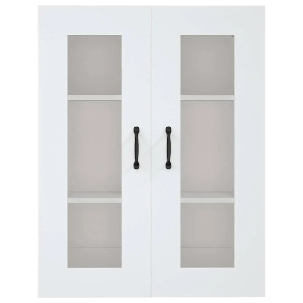 White Wall Cabinet for Easy Organization