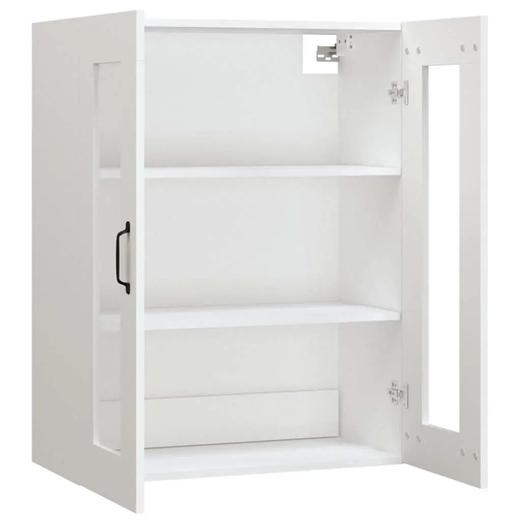 White Wall Cabinet for Easy Organization