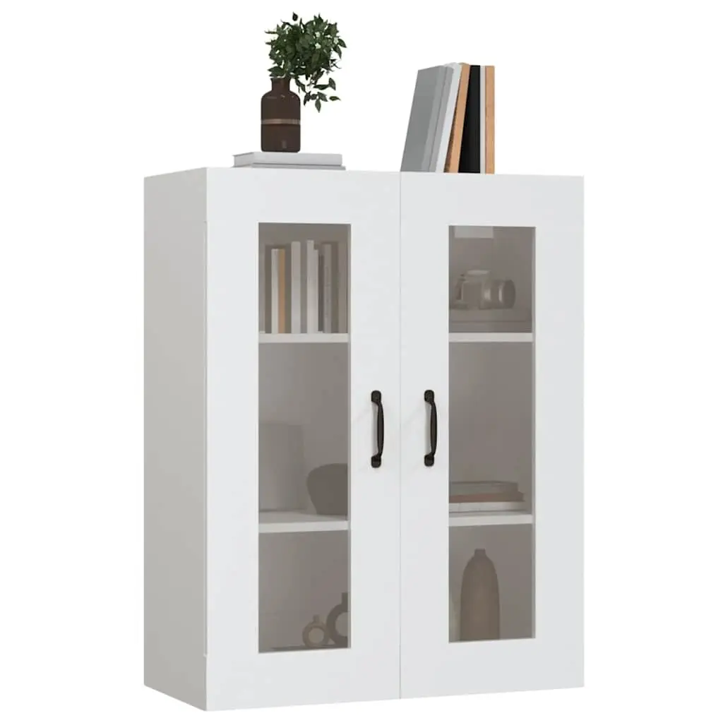White Wall Cabinet for Easy Organization