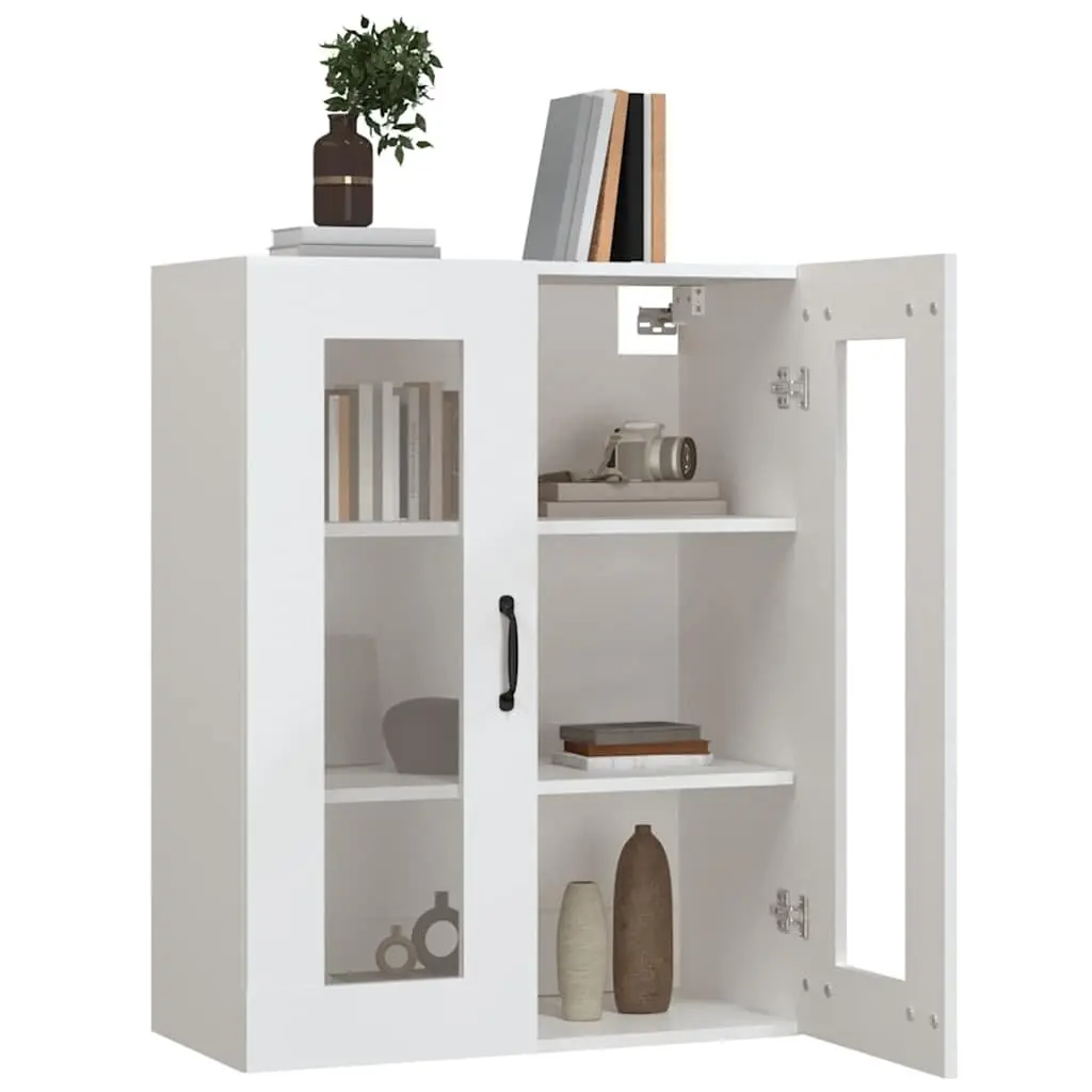 White Wall Cabinet for Easy Organization