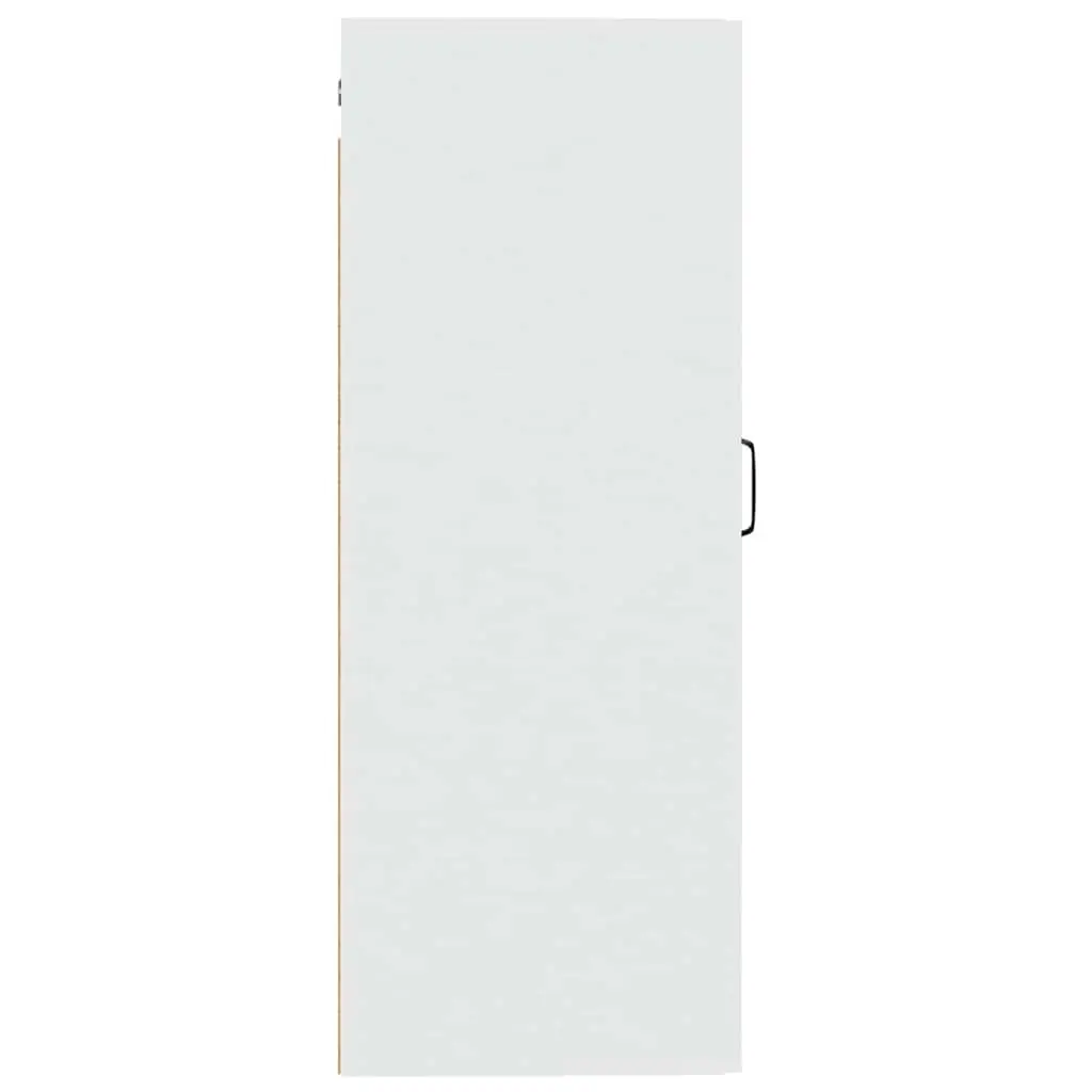 Hanging Storage Cabinet Wall-Mounted Organizer 35x34x90cm White Engineered Wood