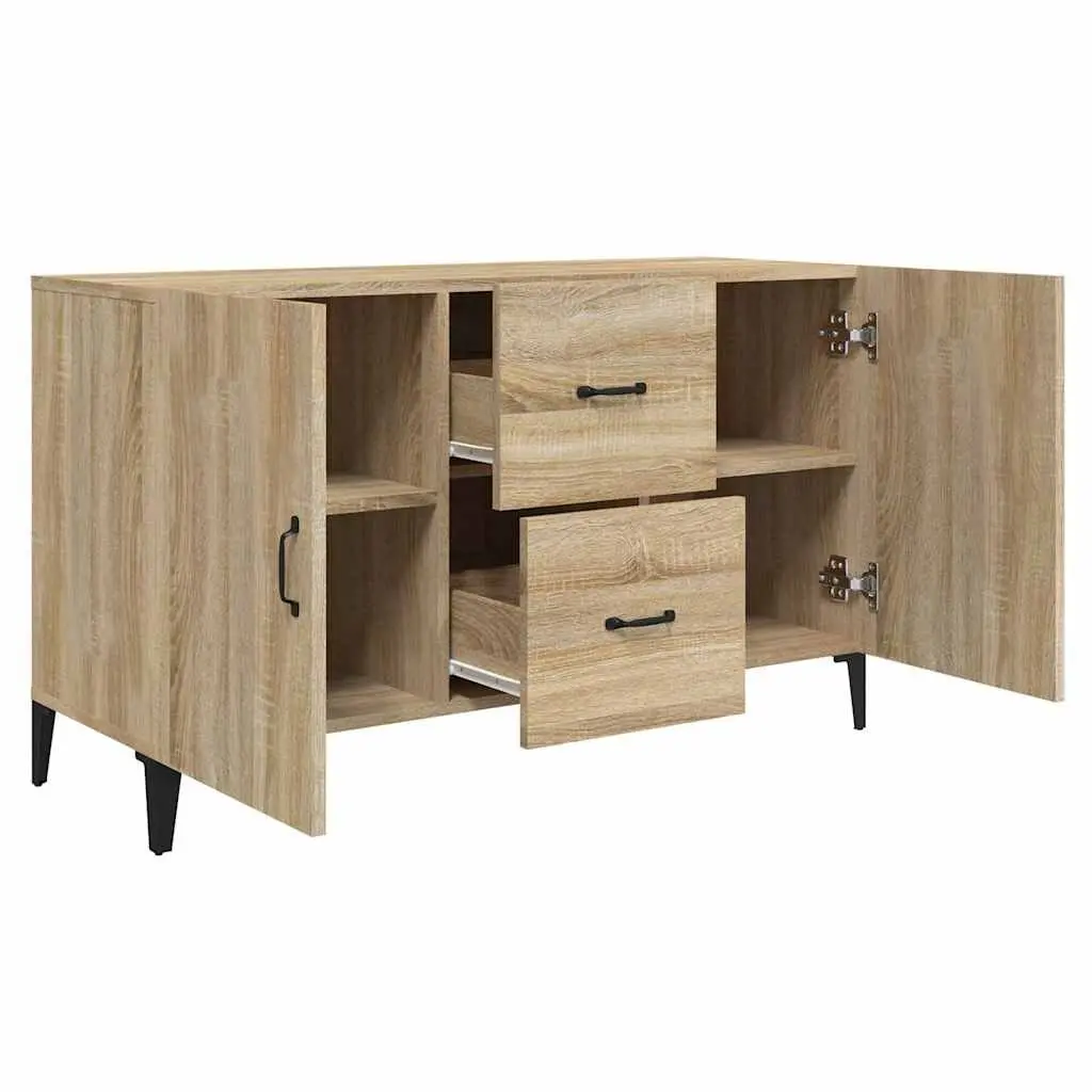 Brown Engineered Wood Sideboard for Easy Storage