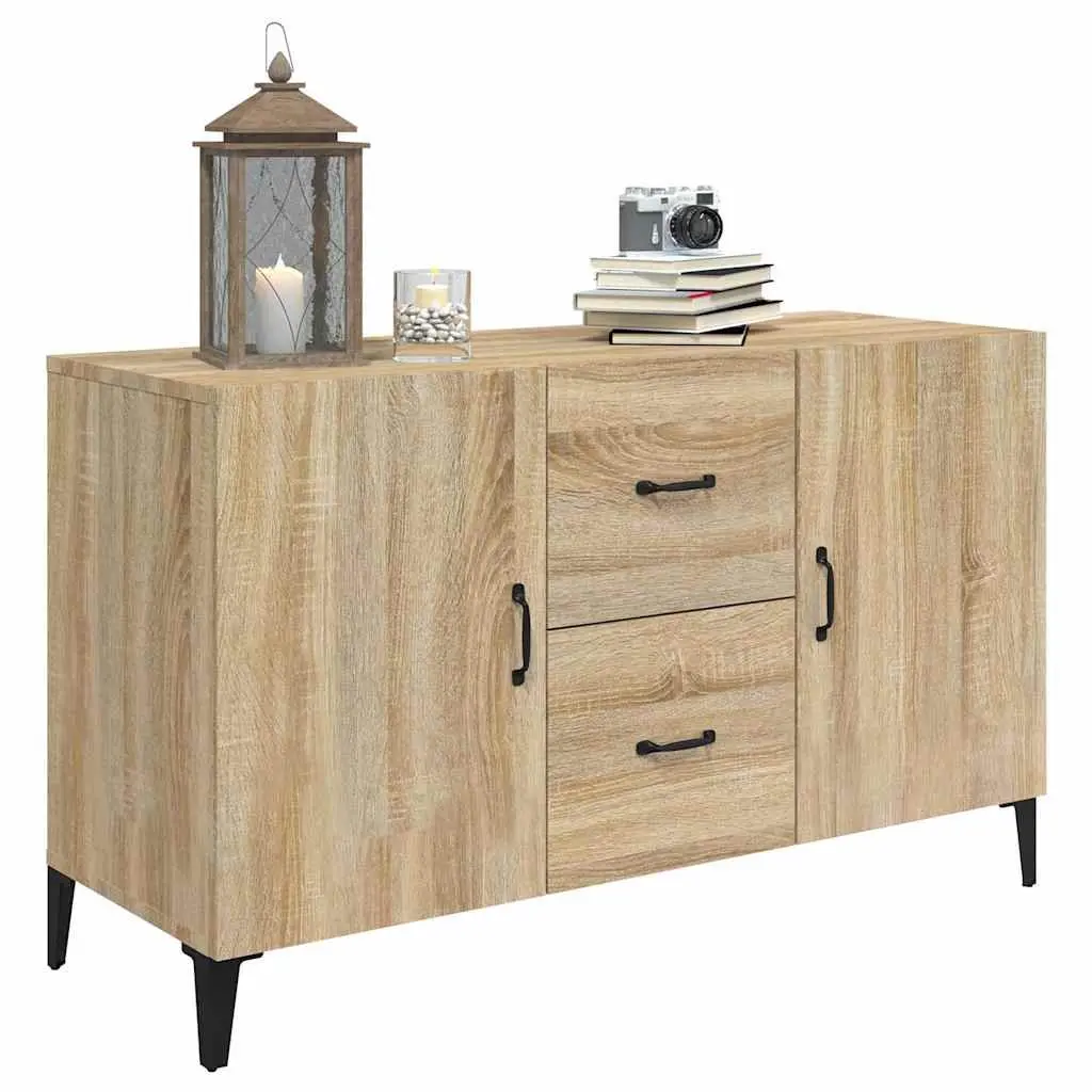 Brown Engineered Wood Sideboard for Easy Storage