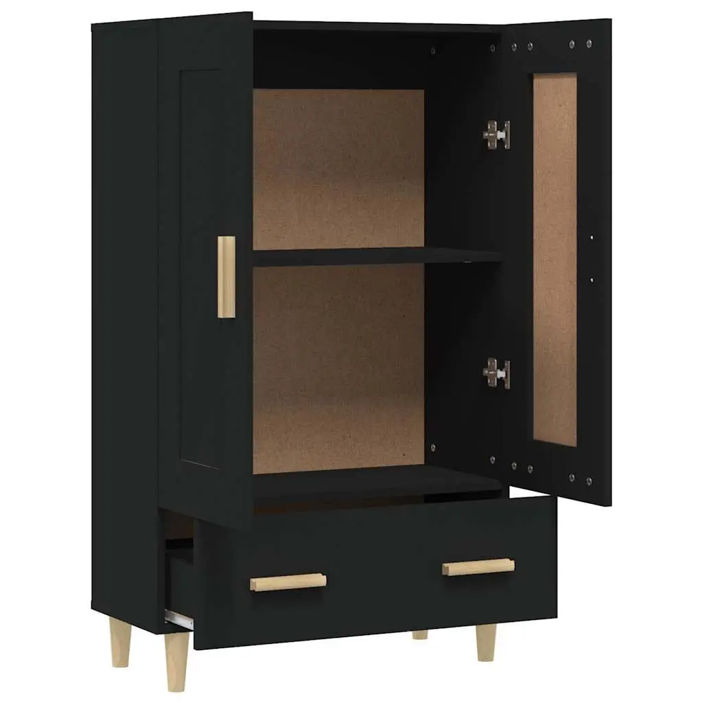 Black Highboard Sideboard for Organized Spaces