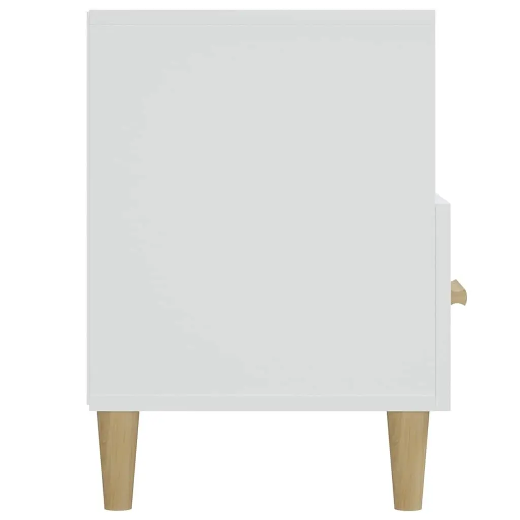 White TV Cabinet 102x36x50 cm with Ample Storage